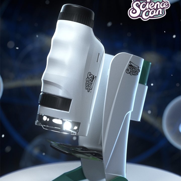 科学罐头 便携式儿童显微镜