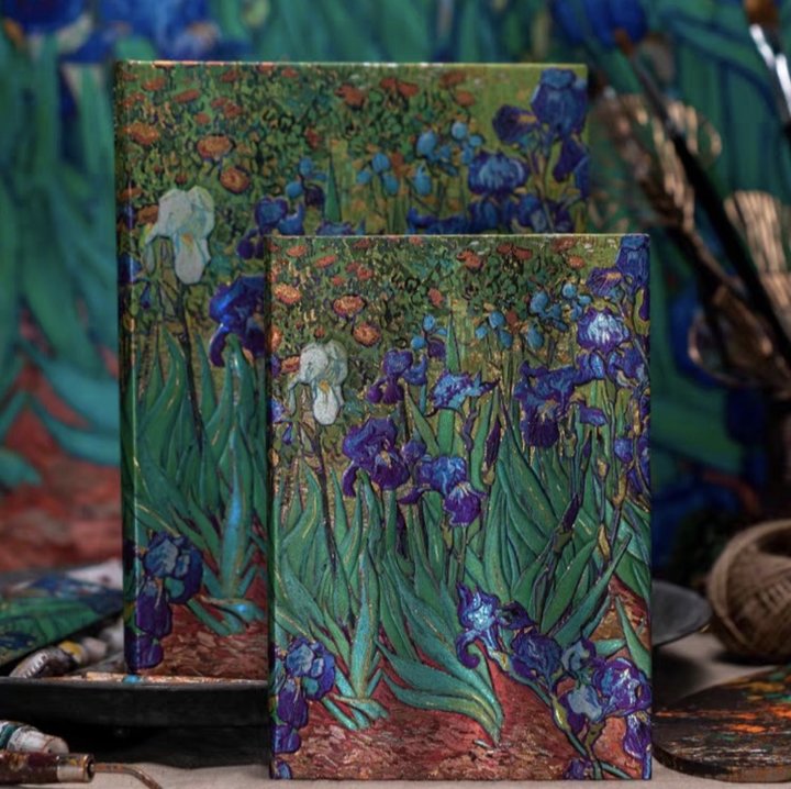 paperblanks 梵高的鸢尾花手账本