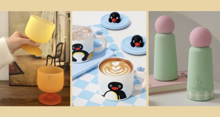 10款超可爱的喝水搭子，陪你喝下每一天的好心情～